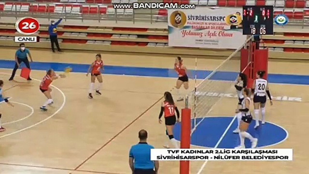 TVF Kadınlar 2.Lig SivrihisarSpor -NilüferBelediyeSpor P2