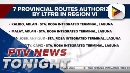 LTFRB opens seven new NCR-Visayas bus routes