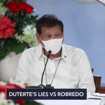 Duterte spews lies, threats against Robredo over typhoon response