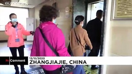 Vue sur "Avatar" : en Chine, dans le plus haut ascenseur extérieur du monde