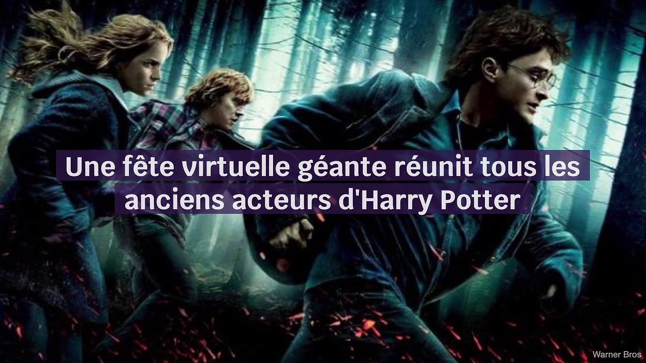 Une soirée virtuelle avec les anciens acteurs d'Harry Potter
