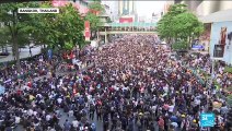 Thailand protests: Thousands protest violence-marred rally at Parliament