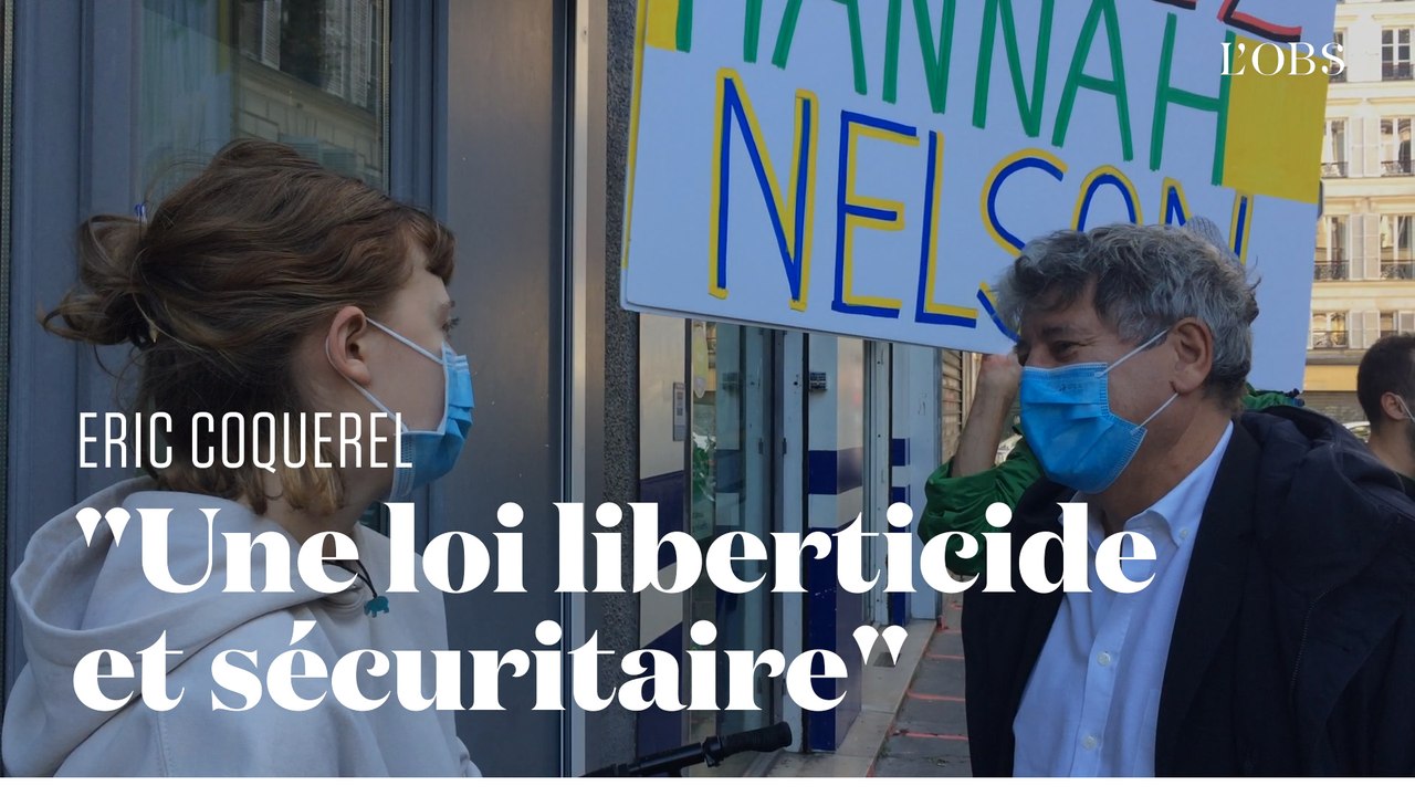 Pour Eric Coquerel, l'arrestation d'Hannah Nelson est symbolique d'un "mauvais climat"