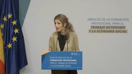 Trabajo presenta un plan para la formación del trabajo autónomo