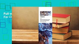 Full version  Emerging Contaminants Handbook  For Online