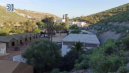 Así es el campamento que el Ejército está construyendo para albergar a los inmigrantes de Canarias