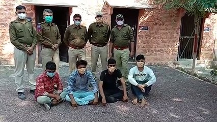 शराब दुकान में आग लगाने के तीन आरोपी गिरफ्तार