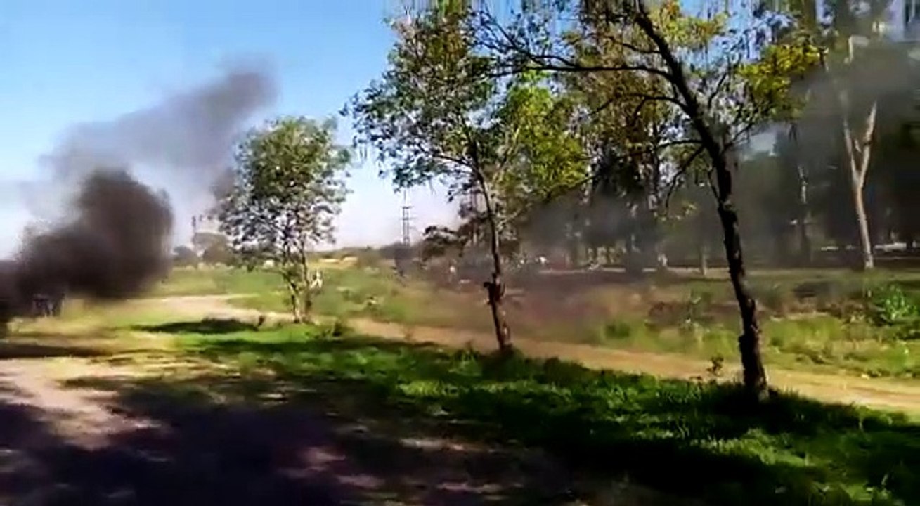 La Policía desalojó un corte en la ruta nacional 16, a la altura de Quitilipi