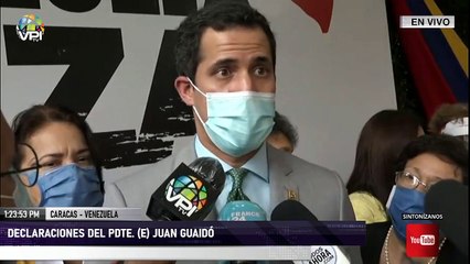 En Vivo - Declaraciones del Pdte. (e) Juan Guaidó