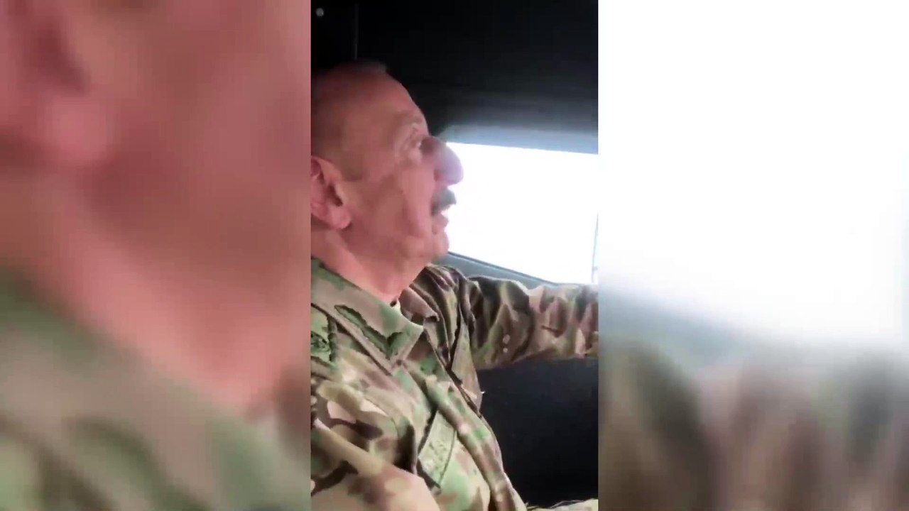 Azerbaycan Cumhurbaşkanı Aliyev, işgalden kurtarılan Fuzuli ve Cebrail'i ziyaret etti