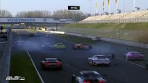 Adac GT Oschersleben 2020 Race 2 Start Big Crash Chaos Red Flag