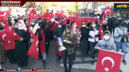 Hakkarili kadınlar PKK'ya tepki gösterdi