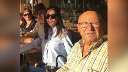 Esther Doña refleja su consternación por la muerte de su padre