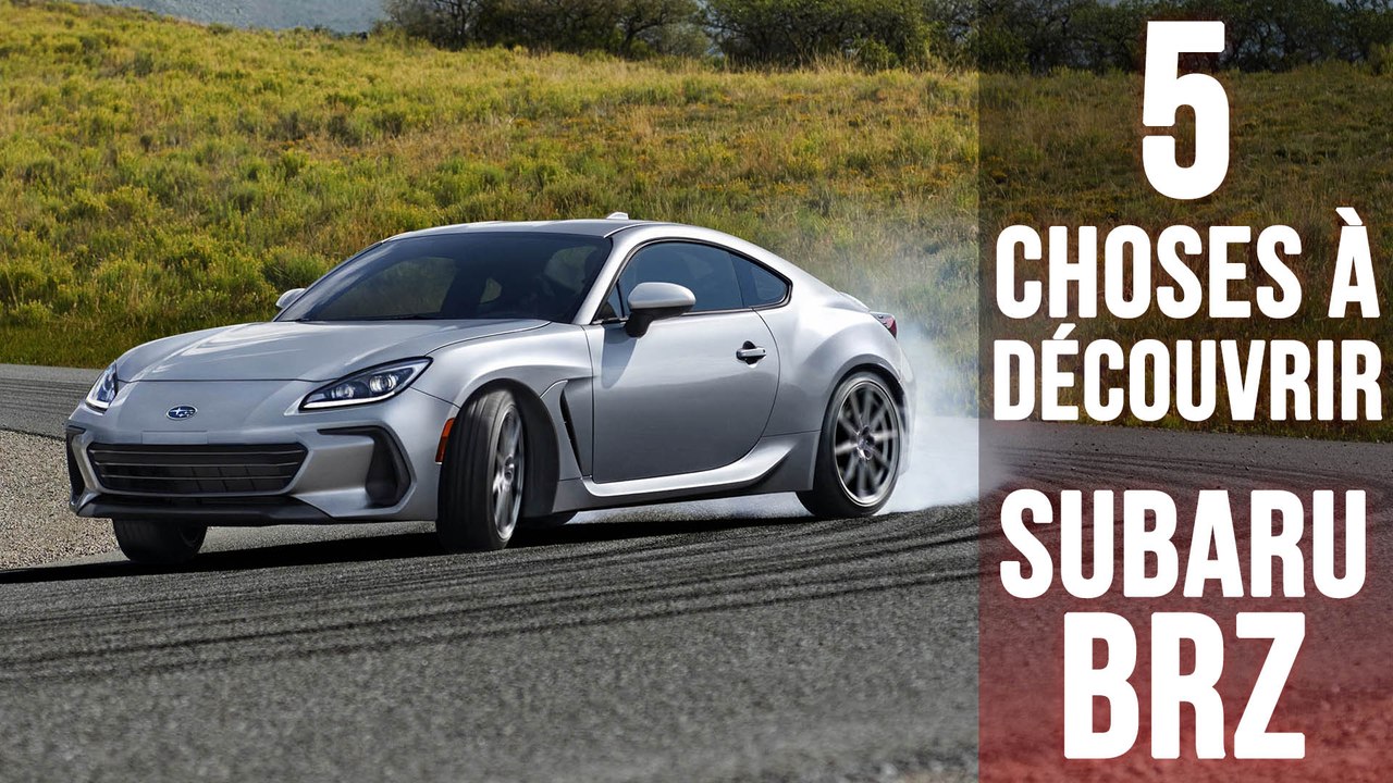 Subaru BRZ,  5 choses à savoir sur la sportive que l’on n’aura peut-etre pas en France