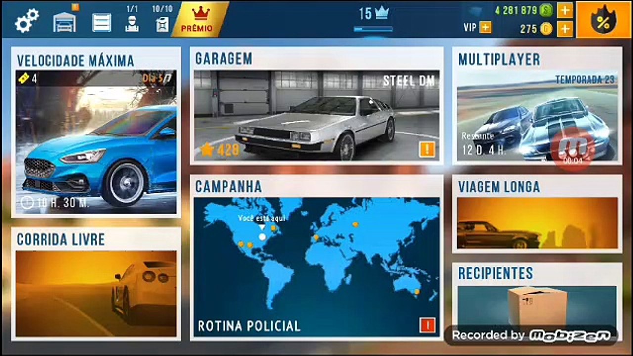 CarX Highway Racing (Android) #11 - Corridas e perseguições policiais com o Nissan 370Z.