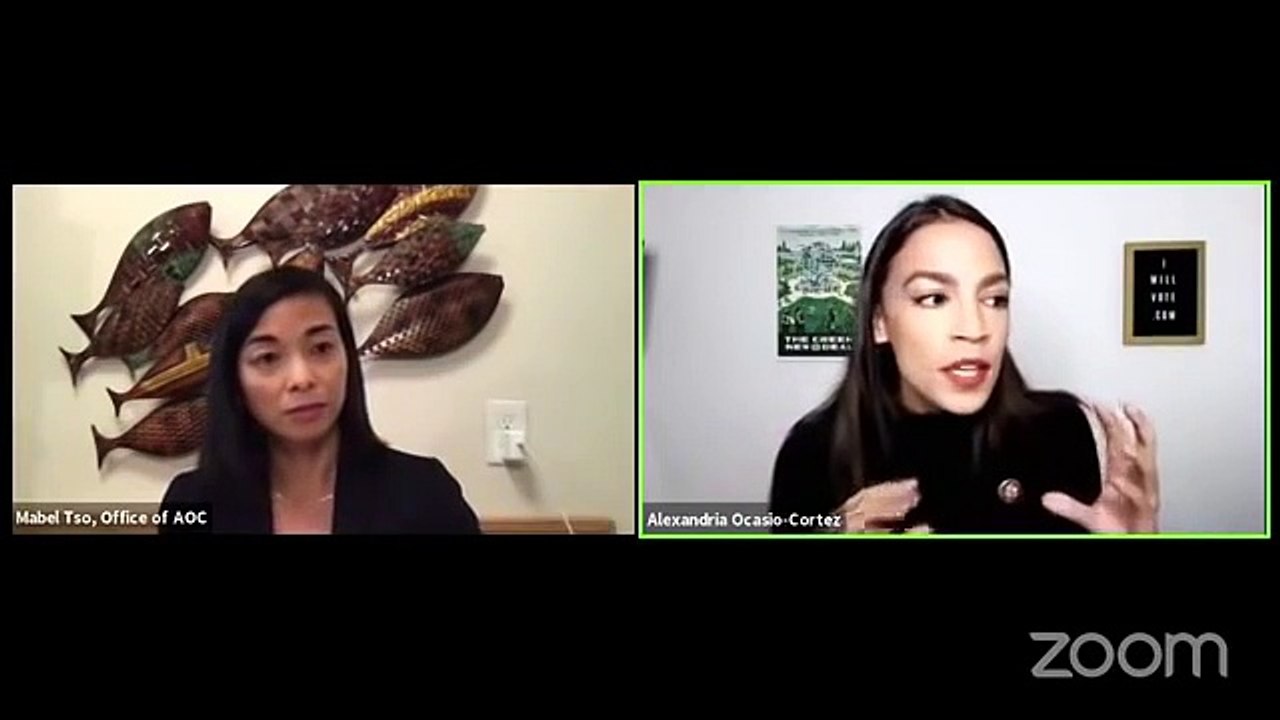 AOC outlines her SECOND TERM plans