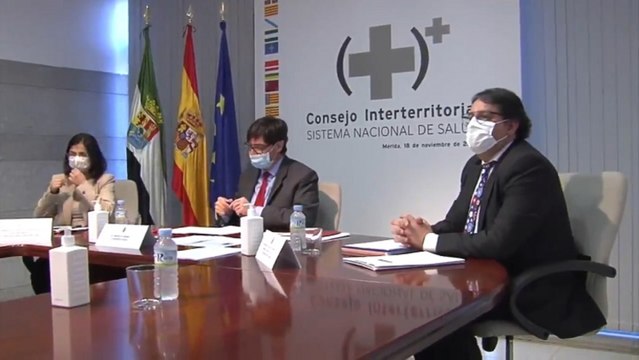 Illa y Darias presiden el Consejo Interterritorial de Salud en Extremadura