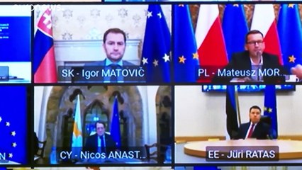 Líderes da UE debatem impasse no orçamento devido a veto