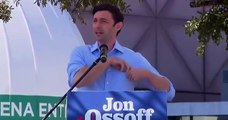 Jon Ossoff Dems Georgia Nominee for U.S. Senate drive-in campaign rally in Augusta, Georgia.