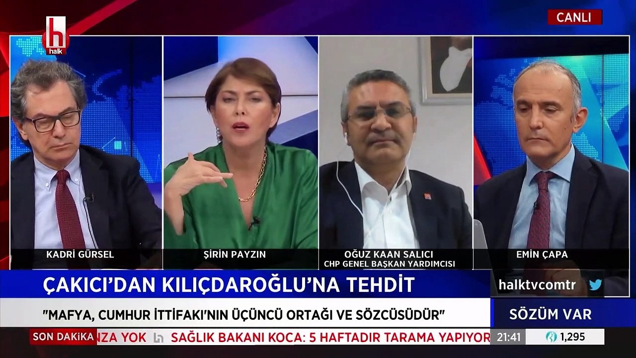 CHP Genel Başkan Yardımcısı Oğuz Kaan Salıcı: Cumhur İttifakı'nın üçüncü ortağı mafyaymış