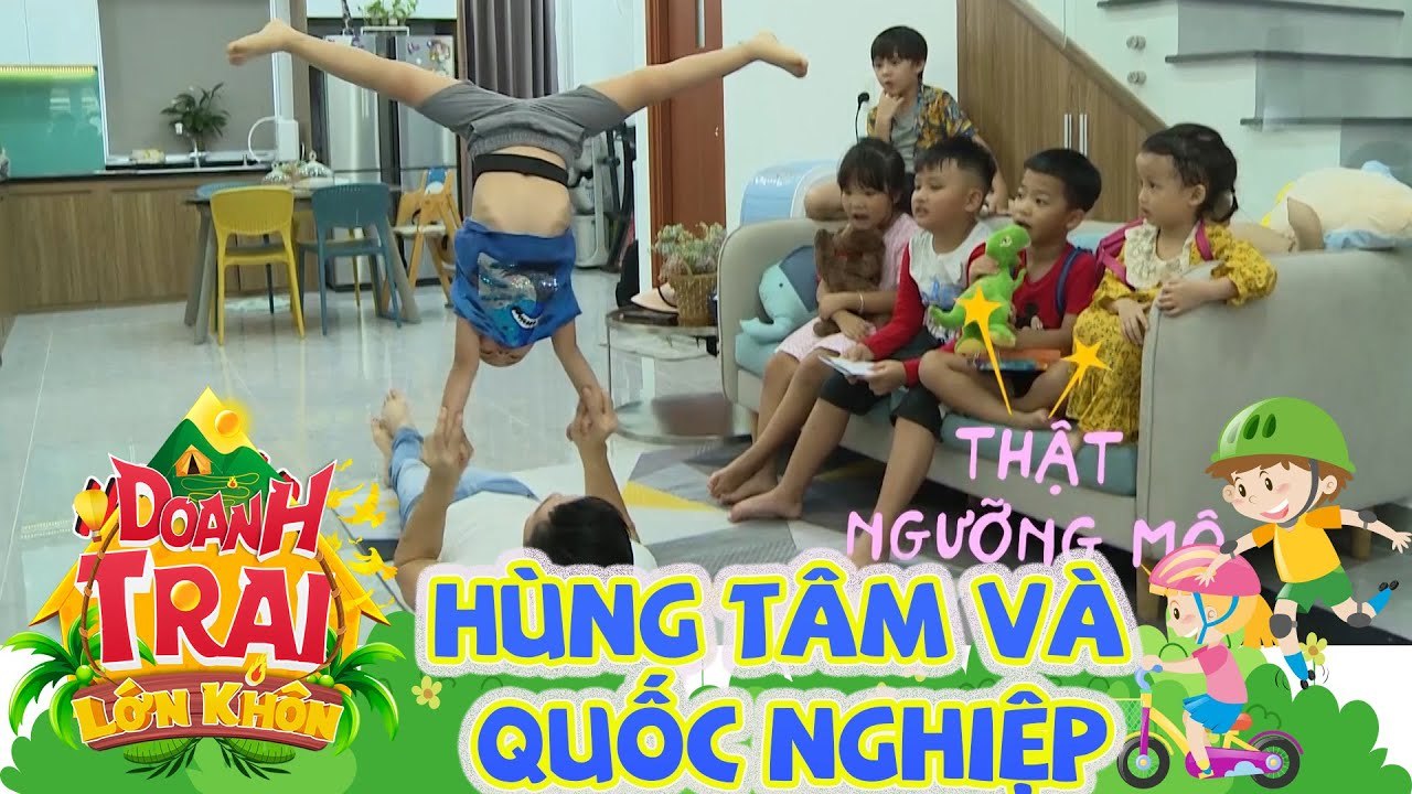 Màn biểu diễn của Hùng Tâm và Quốc Nghiệp khiến cả team TRẦM TRỒ  | Doanh Trại Lớn Khôn #6