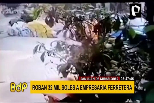 SJM: 'marcas' roban 32 mil soles a empresaria ferretera