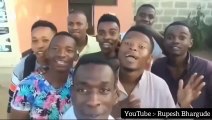 African Guy singing Hindi song in beautiful voice || African singers hindi song lover || Funny Video