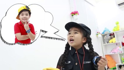 Suri and Sammy Pretend Play Kids Locked Up in Jail - Fun Story for Kids - Kids videos