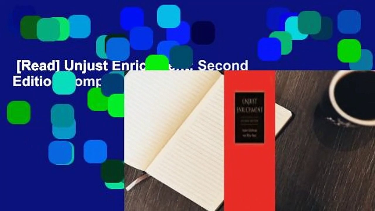 [Read] Unjust Enrichment: Second Edition Complete