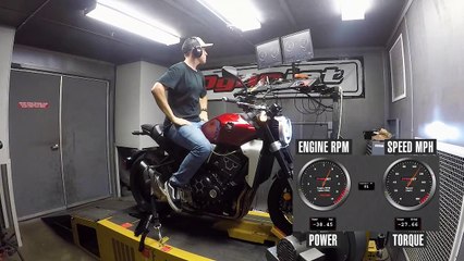 2019 Honda CB1000R Dyno