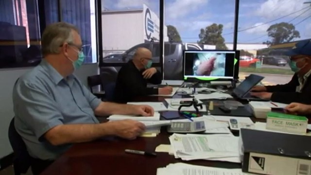 Vic. catering company claims slug planted in kitchen