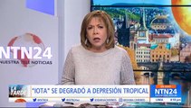 Iota se degrada a depresión tropical en El Salvador, pero suma una decena de muertos en Nicaragua