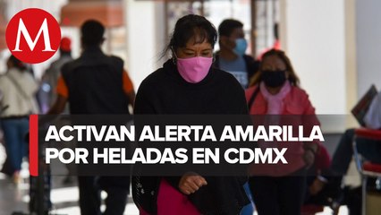 Alertan de heladas en seis alcaldías de CdMx