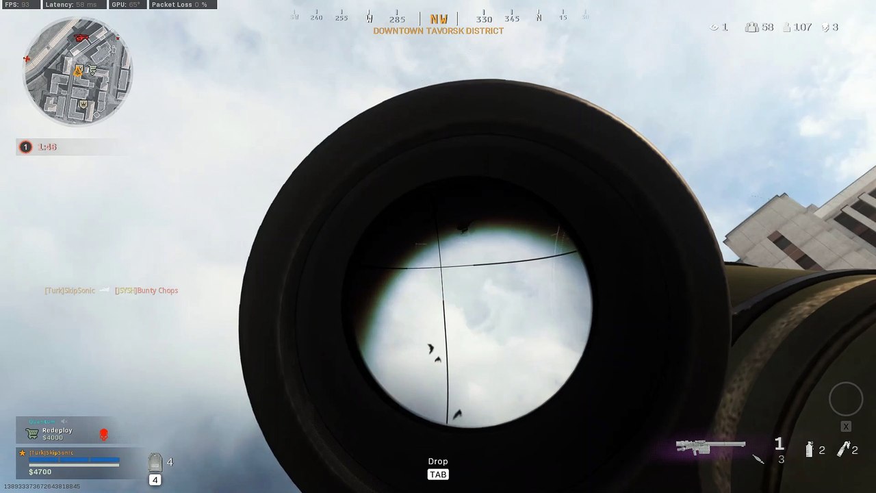 RPG warzone heli