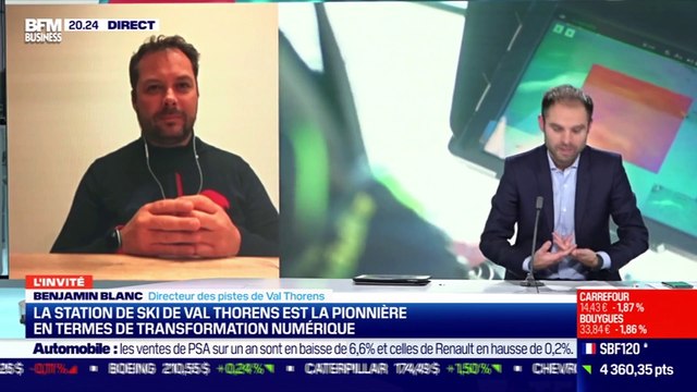 Benjamin Blanc (Val Thorens) : Val Thorens, la station de ski la plus tech - 18/11