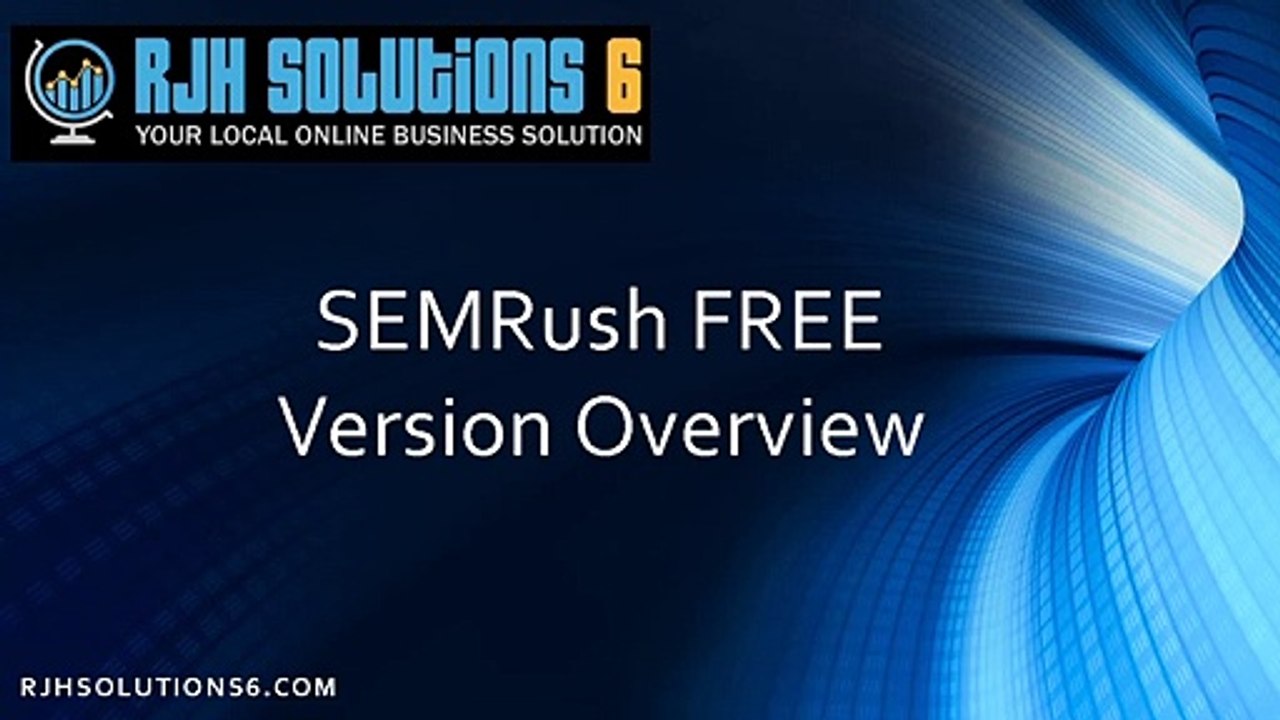 Semrush the Free Version SEO Tools