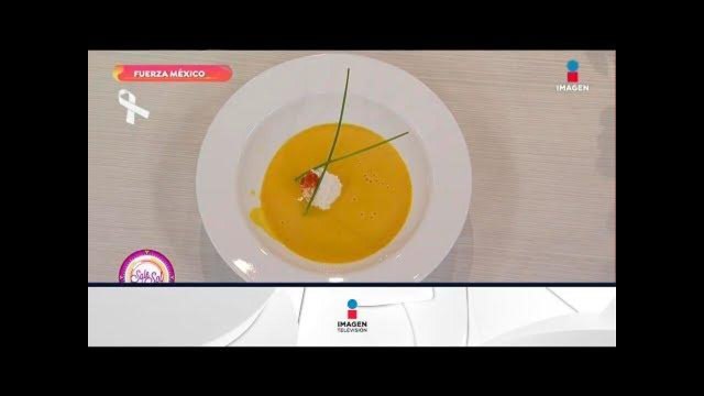 Rica y sencilla crema de calabaza de castilla | Imagen Televisión