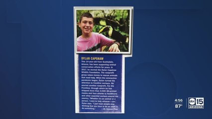 Scottsdale teen nominated for Nickelodeon, Time Magazine's 'Kid of the Year' honor