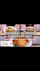 3 formas de hacer tortitas de papa | Cocina Delirante