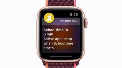 Comment configurer le mode École sur l’Apple Watch — Apple Support