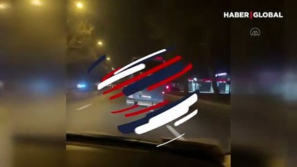 Dört çocuk çaldıkları midibüsle kaza yaptı