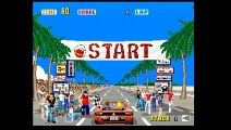 Outrun - Sega Saturn (Japanese version) (playing in an original console)