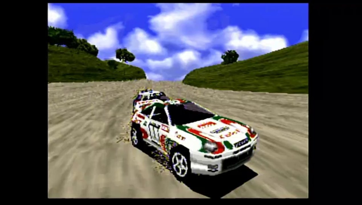 Sega Rally Championship - Sega Saturn (Japanese version) (playing in an original console)