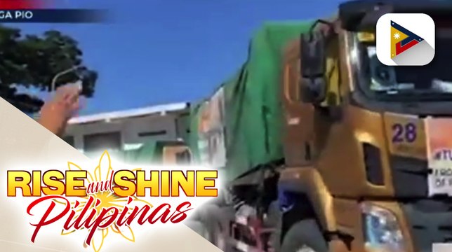 15 trucks ng relief goods mula sa Pampanga LGU, nakarating na sa Cagayan