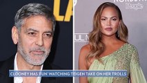 George Clooney Says It’s ‘So Much Fun’ To Watch Chrissy Teigen Clap Back Internet Trolls _ People