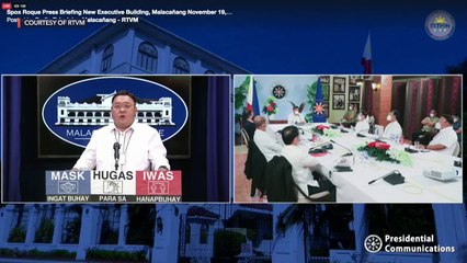 Harry Roque virtual press briefing | Thursday, November 19