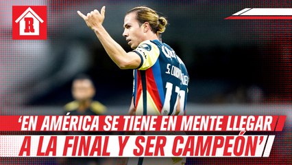 Sebastián Córdova: 'En América, llegar a la final y ser campeón siempre se tiene en mente'