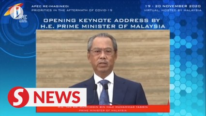 Apec CEO Dialogues: Bolster digital economy, make it inclusive, says Muhyiddin