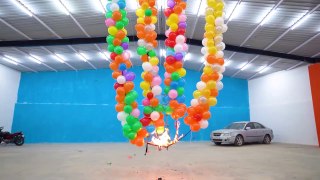 Balloon Crackers - Diwali Special गुब्बारों से बनाई पटाखों कि लड़ी __ Happy Diwali 2020