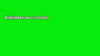 Business Law Complete